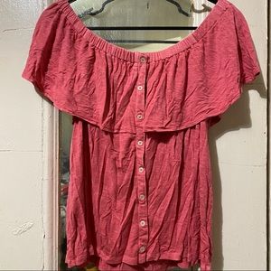 American Eagle Off the Shoulder Top